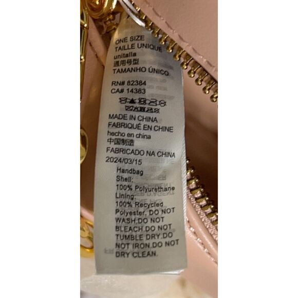 NWT Aldo Kamara Light/Blush Pink barrel handbag - Picture 11 of 11